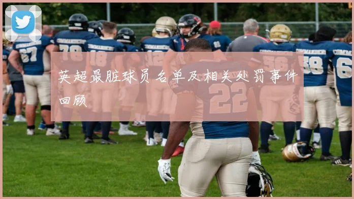 英超最脏球员名单及相关处罚事件回顾